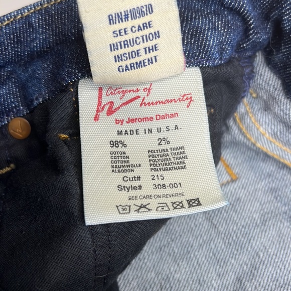 EUC Citizens of Humanity Bridgitte #308 Mini-Skirt Size 29 - Picture 8 of 12